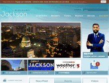 Tablet Screenshot of jacksonms.gov